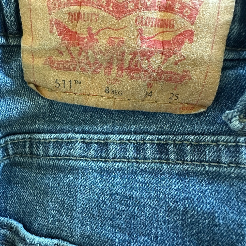 Levi's Kids Blue Jeans - Picture 3 of 4